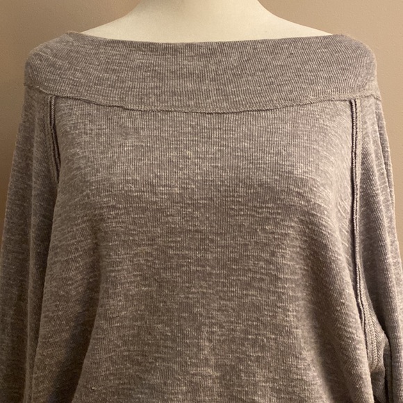 Free People Off Shoulder Shirt - Picture 2 of 12